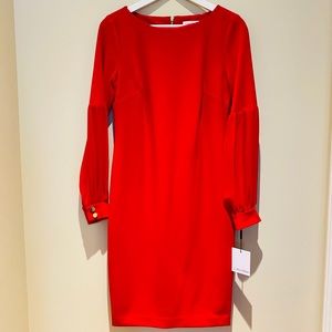 Calvin Klein bishop sleeve dress